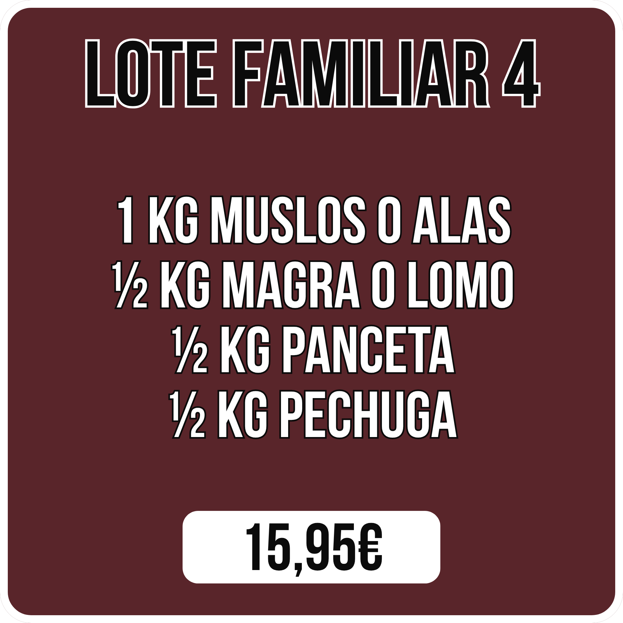 Lote Familiar 4