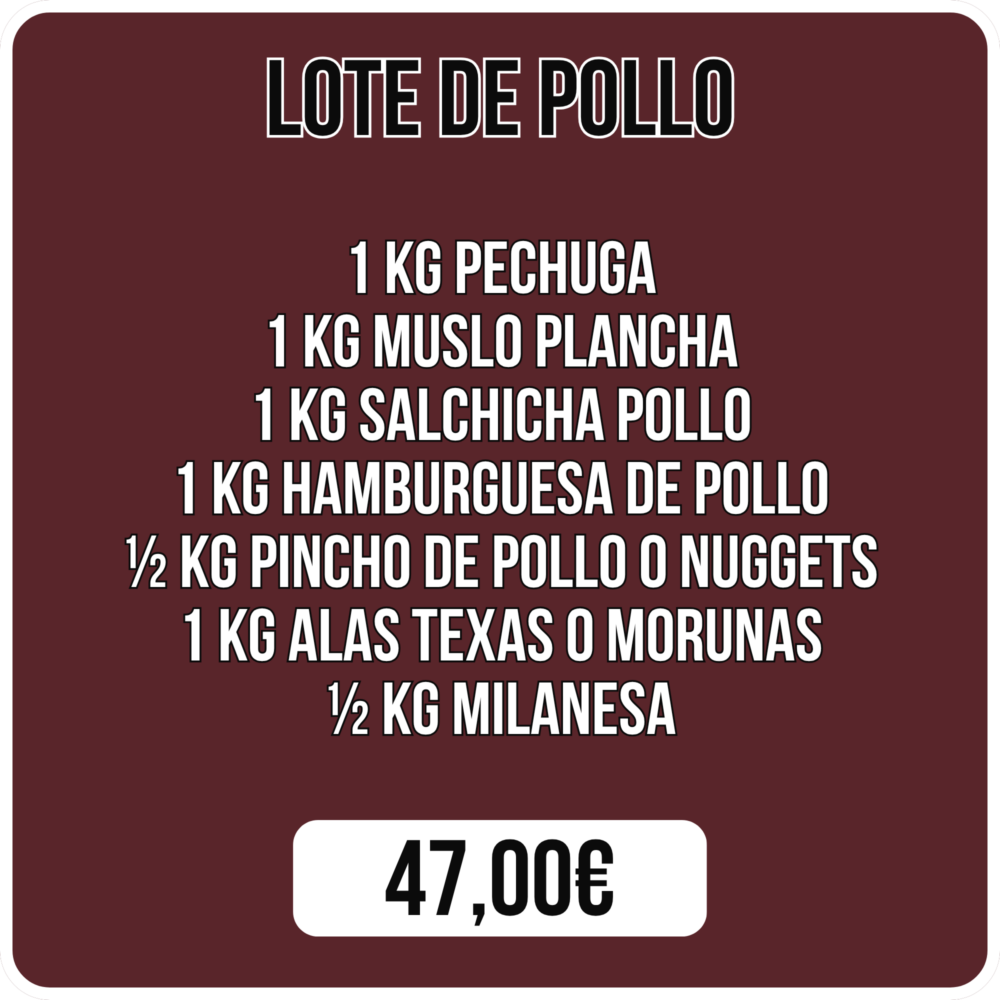 Lote de Pollo